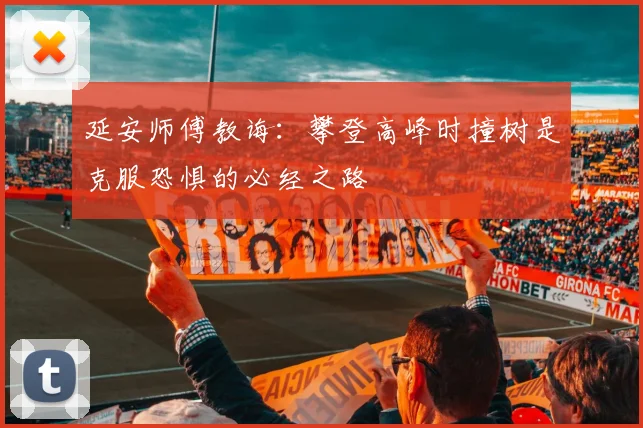 延安师傅教诲：攀登高峰时撞树是克服恐惧的必经之路